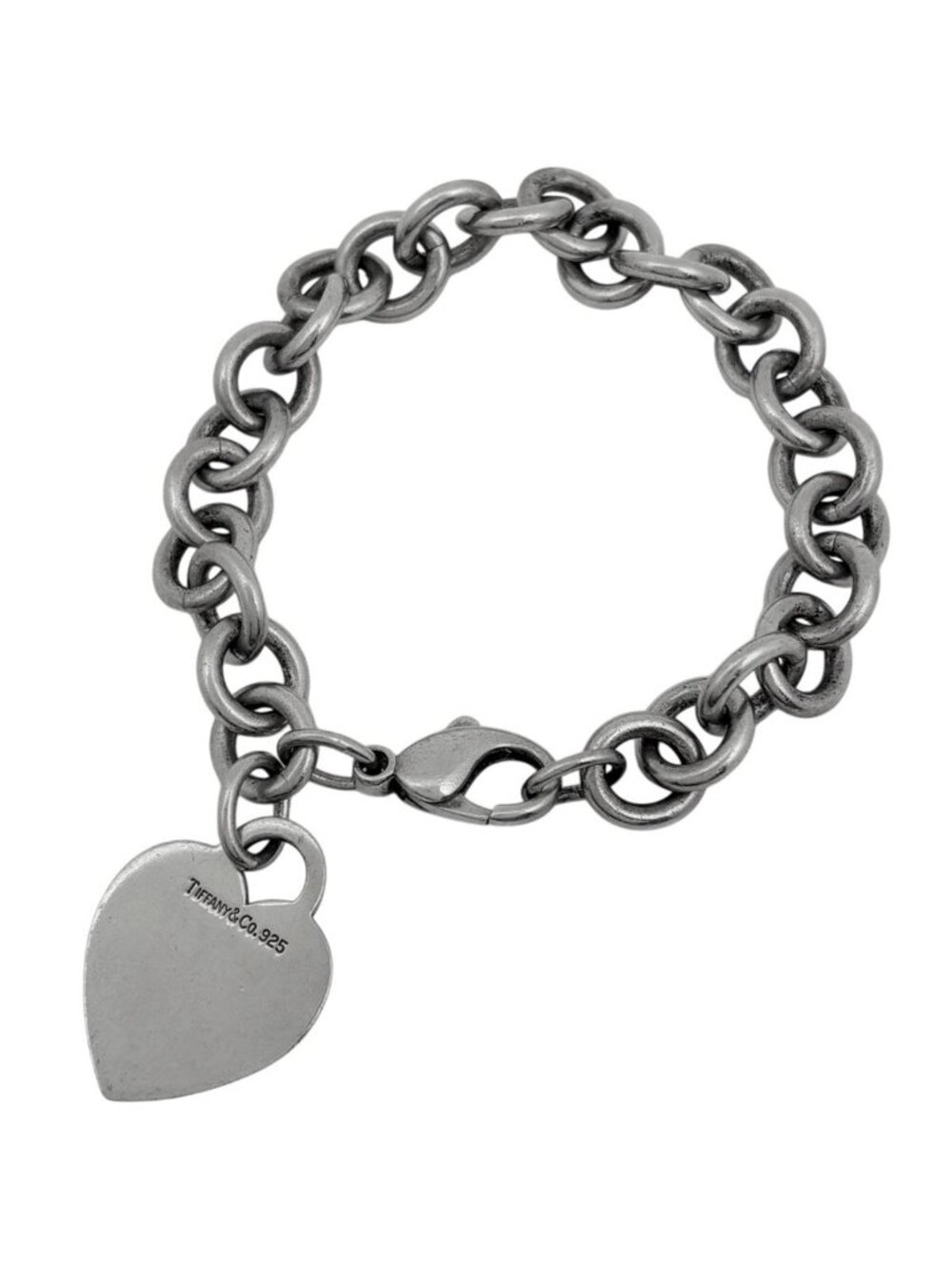 Tiffany & Co Return to Tiffany Heart Tag Bracelet 925 Sterling Silver